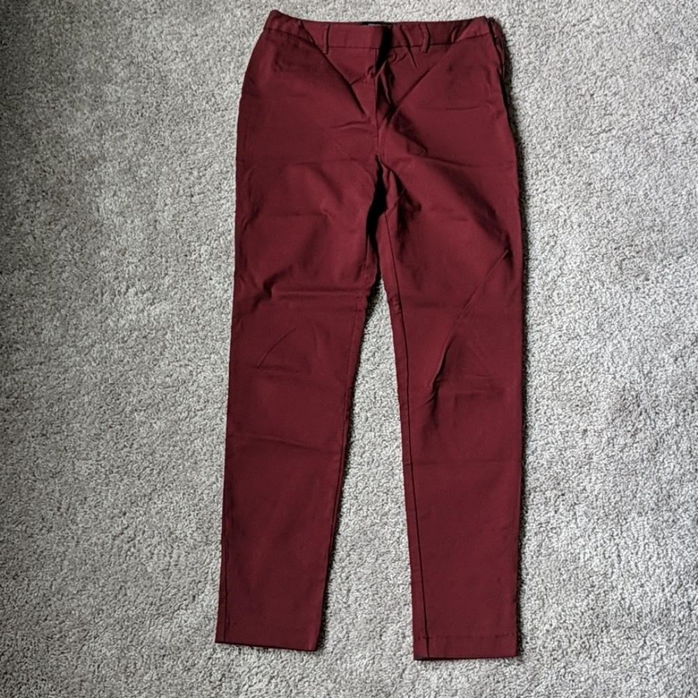 🍇4/$20 Dark red skinny stretchy pants